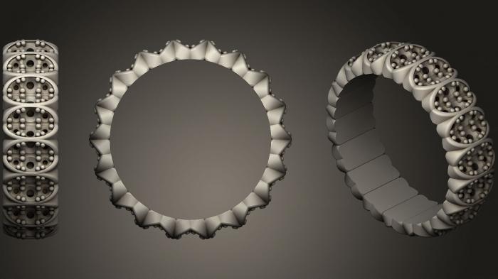 نموذج ثلاثي الأبعاد لآلة CNC خواتم مجوهرات خاتم الزواج 3
